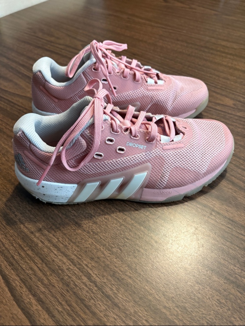 Adidas 6 Dropset 'Wonder Mauve Training Sneakers Athletic Pink White